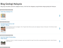 Tablet Screenshot of geologimalaysia.blogspot.com