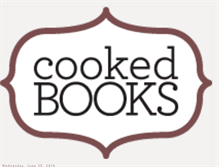 Tablet Screenshot of cookedbooks.blogspot.com