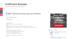 Desktop Screenshot of coldfusion-example.blogspot.com