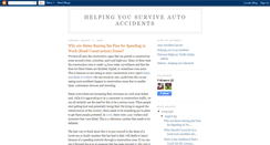 Desktop Screenshot of car-accident-help.blogspot.com