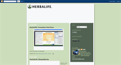 Desktop Screenshot of herbalife360.blogspot.com