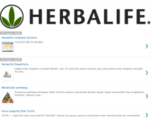 Tablet Screenshot of herbalife360.blogspot.com