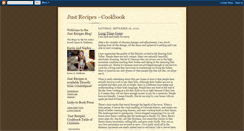 Desktop Screenshot of justrecipescookbook.blogspot.com