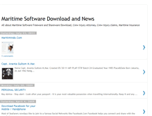 Tablet Screenshot of maritimesoftware.blogspot.com