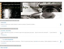 Tablet Screenshot of cartas-a-un-hijo-insomne.blogspot.com