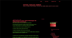 Desktop Screenshot of just-jabrix.blogspot.com