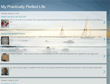 Tablet Screenshot of practically-perfect-life.blogspot.com