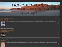 Tablet Screenshot of liquendeltenique.blogspot.com