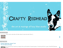 Tablet Screenshot of lucybluestudio.blogspot.com