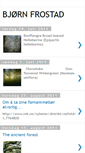 Mobile Screenshot of bjornfrostad.blogspot.com