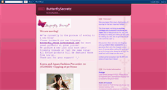 Desktop Screenshot of butterflysecretz.blogspot.com