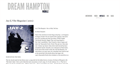 Desktop Screenshot of dreamhamptonarticles.blogspot.com