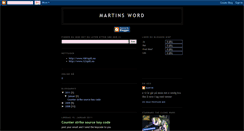 Desktop Screenshot of martin2281.blogspot.com