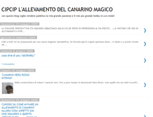 Tablet Screenshot of cipcip-allevamentodelcanarino.blogspot.com