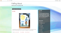 Desktop Screenshot of faffingabout.blogspot.com