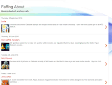 Tablet Screenshot of faffingabout.blogspot.com