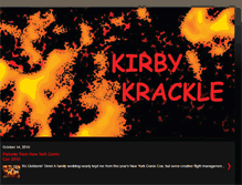 Tablet Screenshot of kirbykrackle.blogspot.com