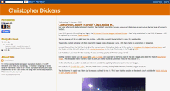 Desktop Screenshot of christopherdickens.blogspot.com