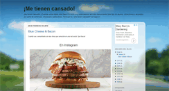 Desktop Screenshot of metienencansado.blogspot.com