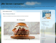 Tablet Screenshot of metienencansado.blogspot.com