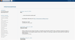 Desktop Screenshot of microcosmos.blogspot.com