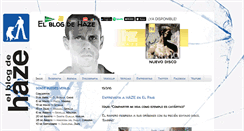 Desktop Screenshot of elblogdehaze.blogspot.com