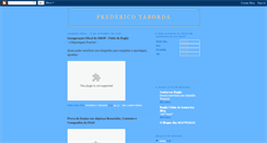 Desktop Screenshot of fredericotaborda.blogspot.com