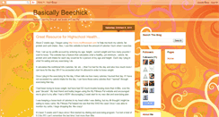 Desktop Screenshot of basicallybeechick.blogspot.com