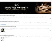 Tablet Screenshot of inclinacoesfilosoficas.blogspot.com
