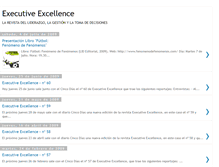 Tablet Screenshot of executive-excellence.blogspot.com