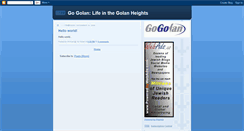 Desktop Screenshot of gogolan.blogspot.com