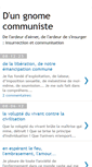 Mobile Screenshot of gnomecommuniste.blogspot.com