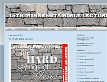 Tablet Screenshot of minnesotabiblelecture.blogspot.com