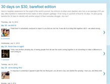 Tablet Screenshot of 30barefoot.blogspot.com