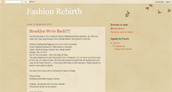 Desktop Screenshot of fashionrebirth.blogspot.com