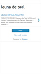 Mobile Screenshot of leunadetaal.blogspot.com