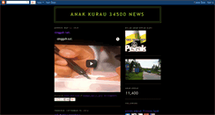 Desktop Screenshot of anakkurau34500news.blogspot.com