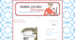 Desktop Screenshot of debbiejacobsdesigns.blogspot.com
