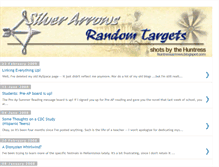 Tablet Screenshot of huntressarrows.blogspot.com