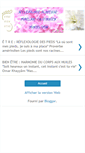 Mobile Screenshot of etrebienetre.blogspot.com