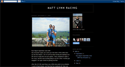 Desktop Screenshot of mattlynnracing.blogspot.com