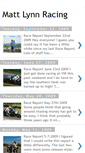 Mobile Screenshot of mattlynnracing.blogspot.com
