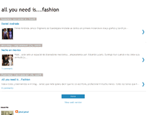 Tablet Screenshot of alluneedisfashion.blogspot.com