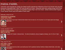 Tablet Screenshot of faizal-fadzil.blogspot.com