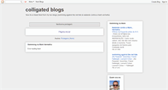Desktop Screenshot of colligatedblogs.blogspot.com