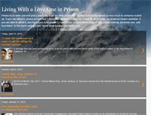 Tablet Screenshot of livingwithaloveoneinprison.blogspot.com