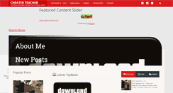 Desktop Screenshot of cheater-teacher.blogspot.com