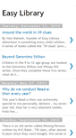 Mobile Screenshot of easylibrary.blogspot.com