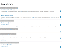 Tablet Screenshot of easylibrary.blogspot.com