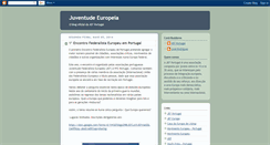Desktop Screenshot of juventude-europeia.blogspot.com